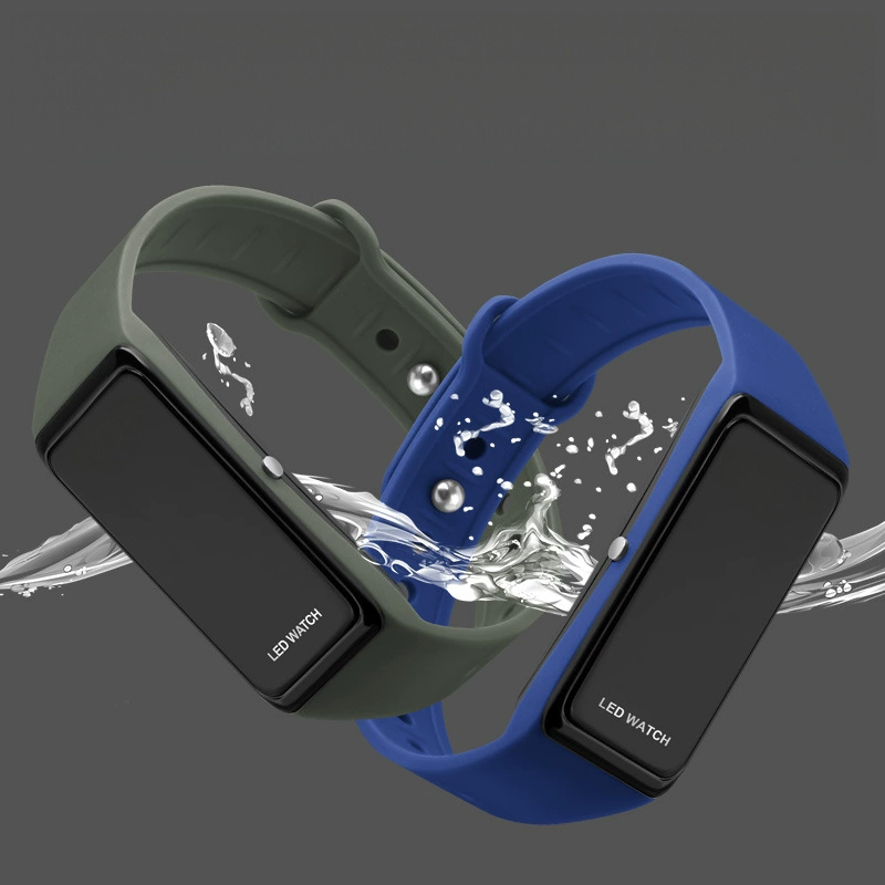 Minimalist LED Touch Electronic Wristband Watch - Image 3