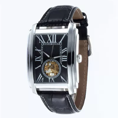 Skeleton Square Mechanical Watch - Image 3