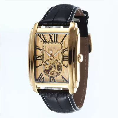Skeleton Square Mechanical Watch - Image 2