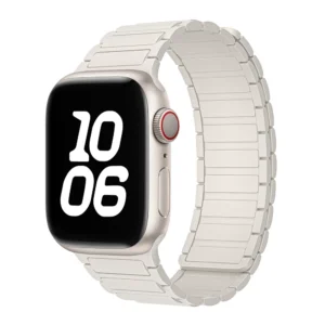 Chain-Link Metal Band Smartwatch
