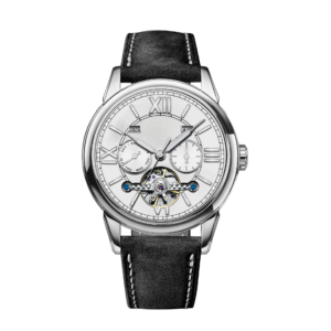Multifunction skeleton mechanical wristwatch