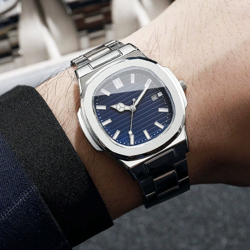 Nautilus Square Steel Quartz Watch - Image 2